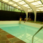 semi-indoor pool