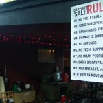 Carport Sale Rules