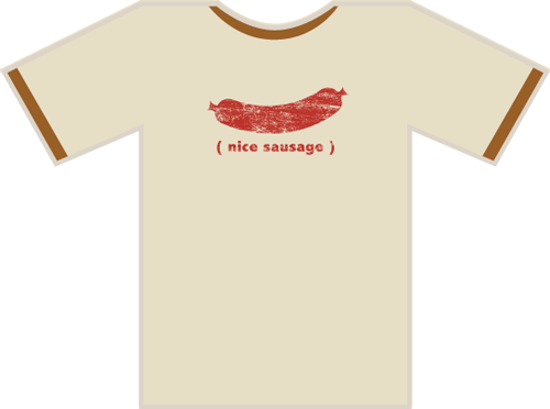 Nice Sausage T-Shirt - Manzo Sausage 