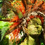 headdress / prop at orchid show